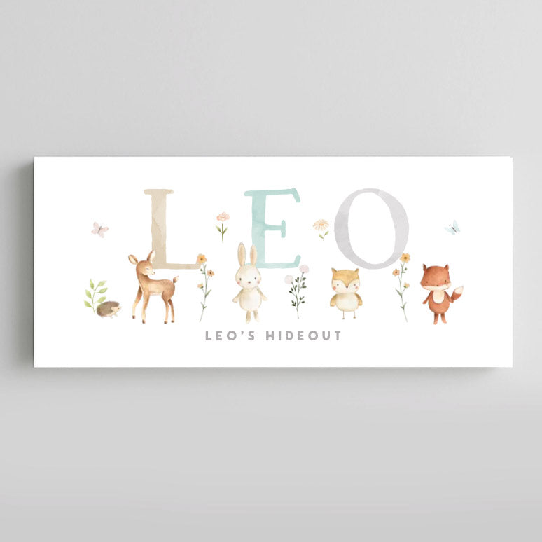 Wooden Door Signs | Nursery Name Plaques