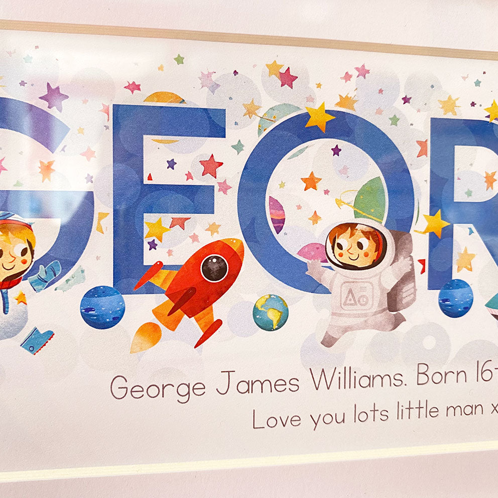 Space Name Frame