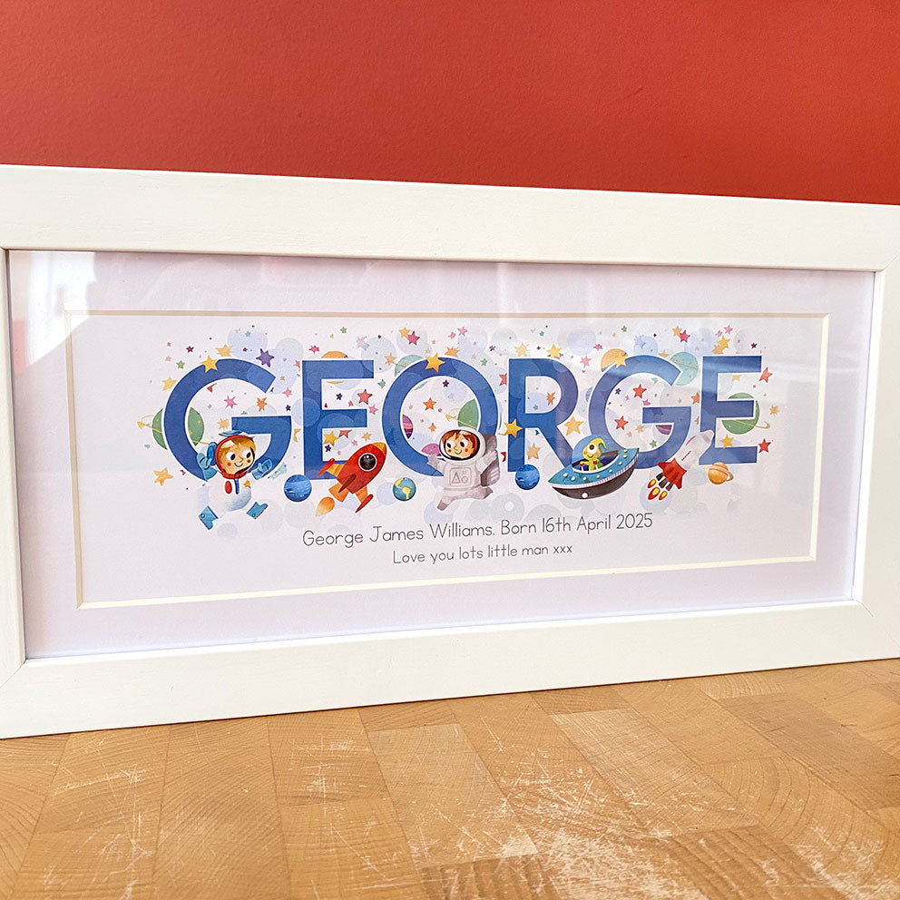 Space Name Frame
