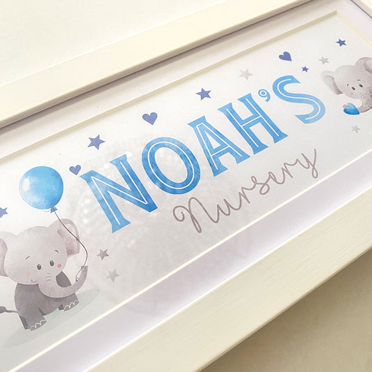Little Elephants Room Plaque