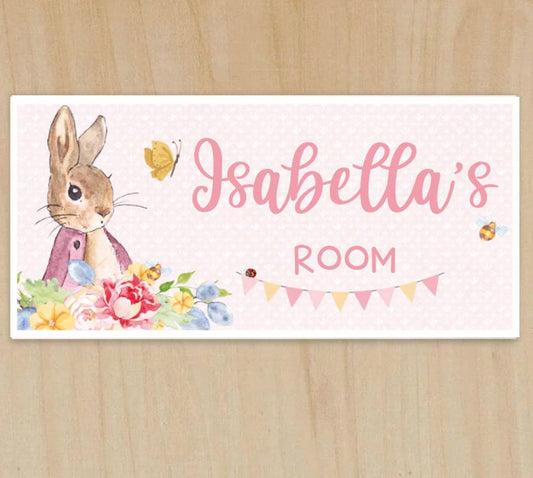 Wooden Door Signs, Nursery Name Plaques